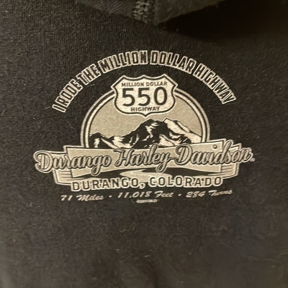 Harley Davidson T-Shirt Hoodie - Picture 10 of 13